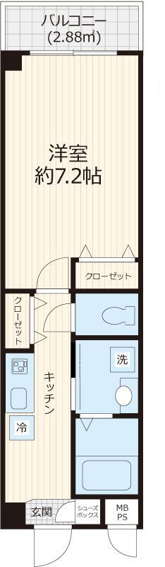 Ｂｏｎｈｅｕｒ南篠崎の間取り|間取りです。