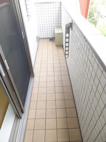 ビューノ大崎のバルコニー