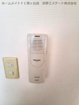 【セキュリティ】 | フジパレスフォーゲルⅠ番館 | インターホン
※イメージ　同物件別号室の写真