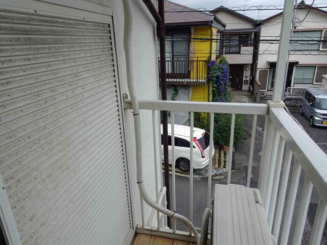 南東バルコニー