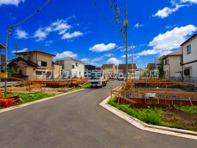 国分寺線 鷹の台駅15分 新築戸建 国分寺市北町5丁目の前面道路含む現地写真