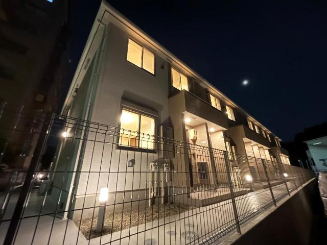 ソレイユタツミの外観|外観写真（夜）