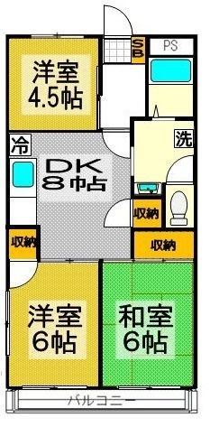 パストラルハイムの間取り|現況優先。