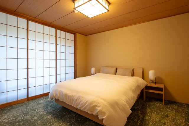 伊東市　イトーピア一碧　富雅閣の寝室