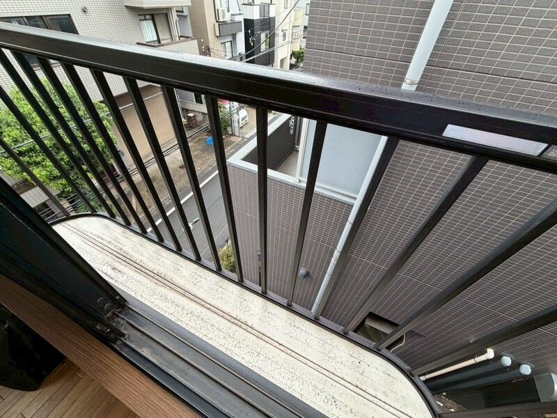 練馬区高野台１丁目の賃貸マンションのバルコニー