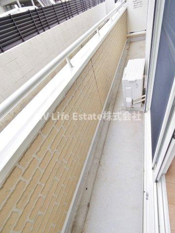 クレール（関野町）のバルコニー