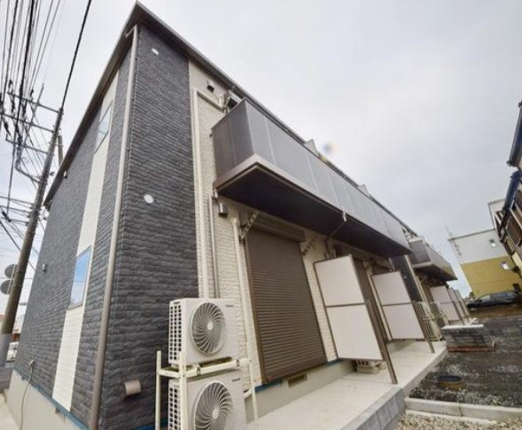 柏市増尾４丁目のアパートの外観