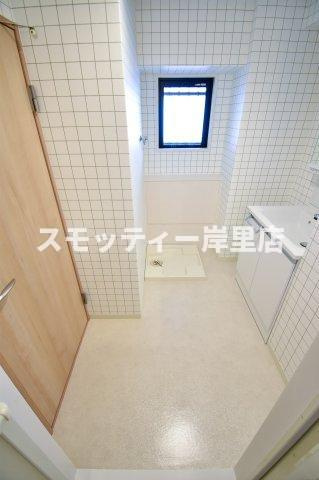 クリア・クレセント住之江の洗面所