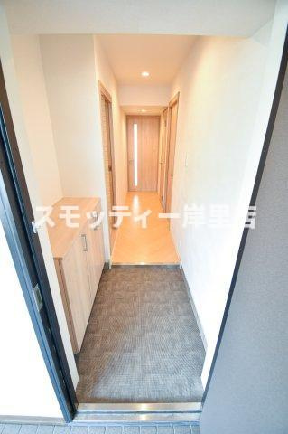クリア・クレセント住之江の玄関