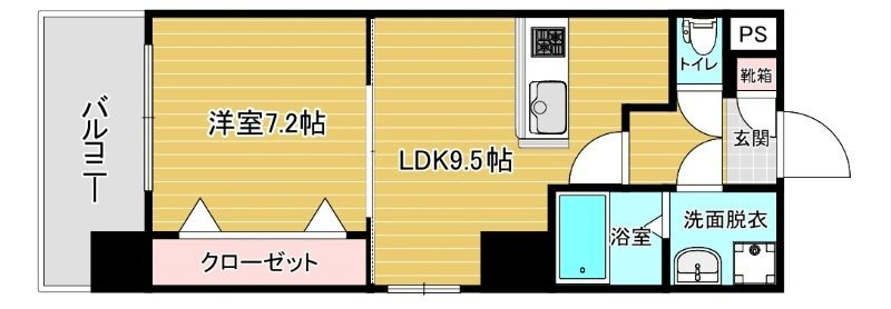 リファレンス東公園の間取り