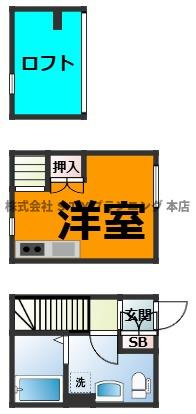 仲介手数料０円！LE COCON新川町Ⅱの間取り