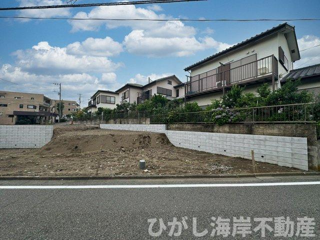 藤沢市羽鳥２丁目　新築戸建　全4棟の外観|7月7日撮影　建築中　現地外観