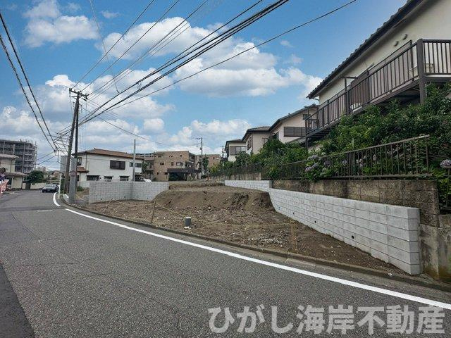 藤沢市羽鳥２丁目　新築戸建　全4棟の外観|7月7日撮影　建築中　現地外観