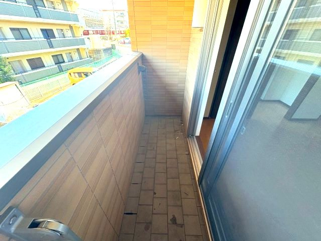 ベルリード藤井寺A棟のバルコニー