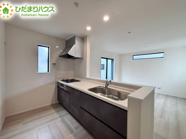 第3上尾中分　新築戸建　ハートフルAのキッチン