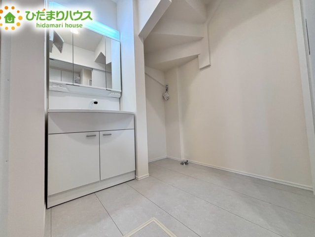 第3上尾中分　新築戸建　ハートフルAの洗面所