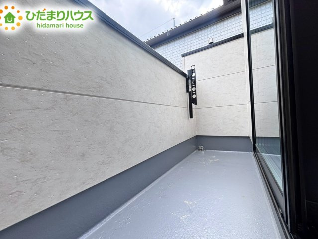第3上尾中分　新築戸建　ハートフルAのバルコニー