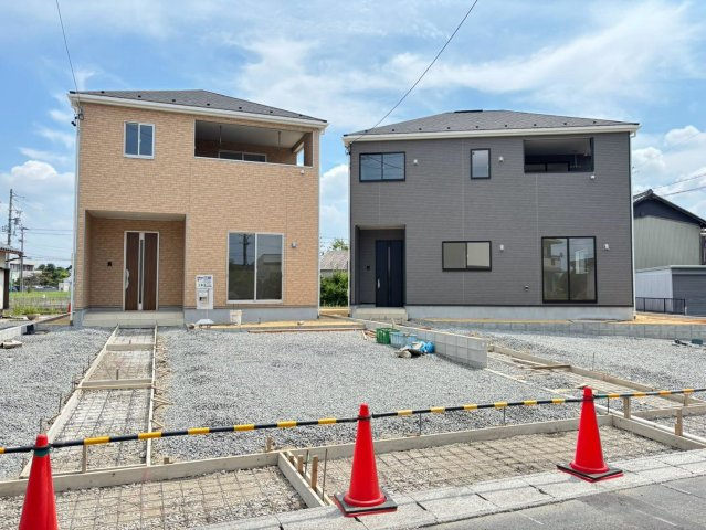 クワイエ　羽島市上中町長間第３　全２区画分譲の外観|「現地（2026年8月4日）撮影」　」　
■外観写真　
■ヤマダ不動産　株式会社リライフ　