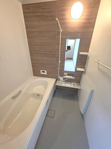 上越市頸城区上吉新築の浴室
