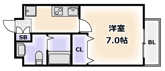 【間取り】 | Marks 難波南（マークスナンバミナミ）