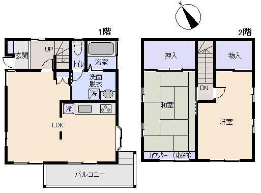 熱海市　熱海自然郷の間取り