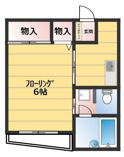 アーバン蒲田の間取り|間取りです。