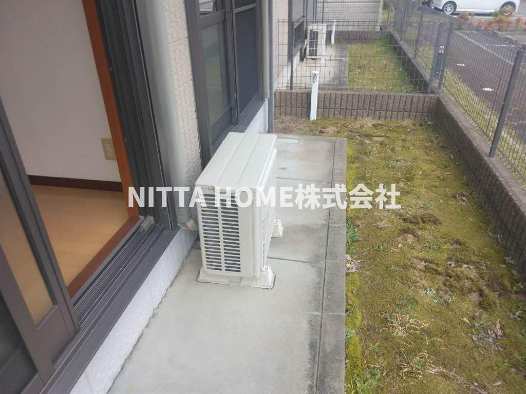 ラフォーレ柏原の庭|専用庭付きです☆彡