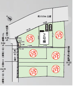 秦野市堀山下3期　新築戸建　全7棟2号棟の区画図