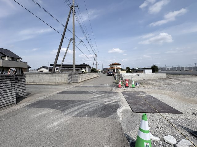 【前面道路含む現地写真】 | 神川町熊野堂第1　クレイドルガーデン　新築戸建　全4棟　1号棟 | 7/11撮影