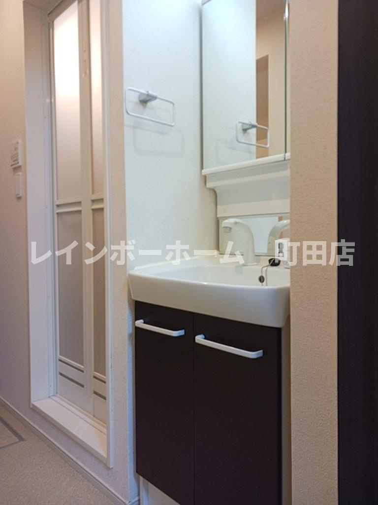 ラフィネ２　堀之内※初期費用分割あと払いサービス利用可能物件の洗面所