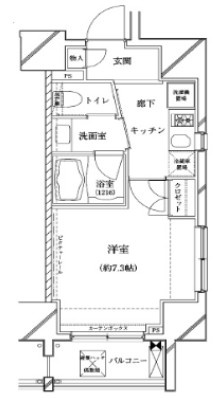 クレイシア亀戸の間取り|間取りです。