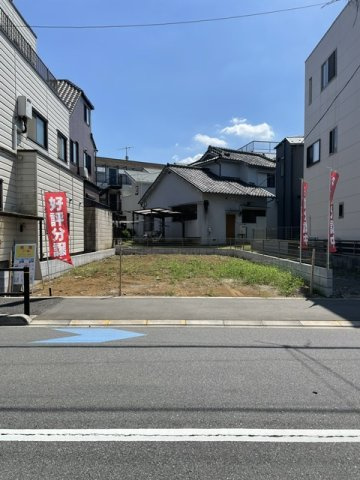 板橋区常盤台３丁目　建築条件なし土地の外観