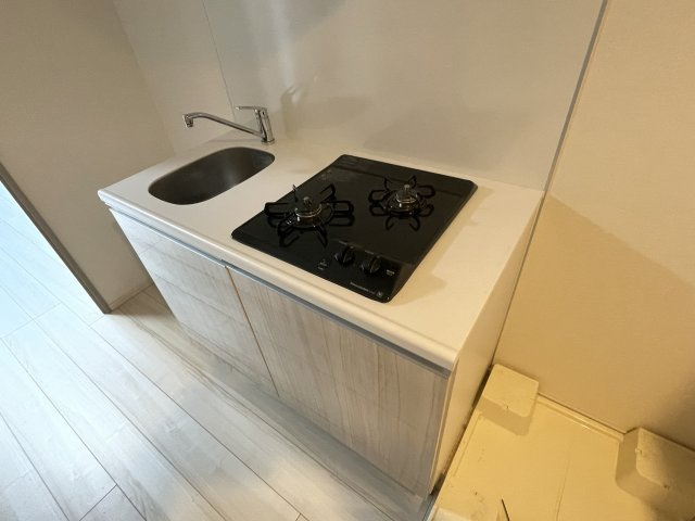稲城市東長沼の賃貸マンションのキッチン