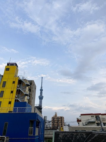 デュオステージ曳舟の展望|デュオステージ曳舟：南西向きにつき陽当り良好！