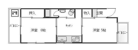 関町マウナハレの間取り
