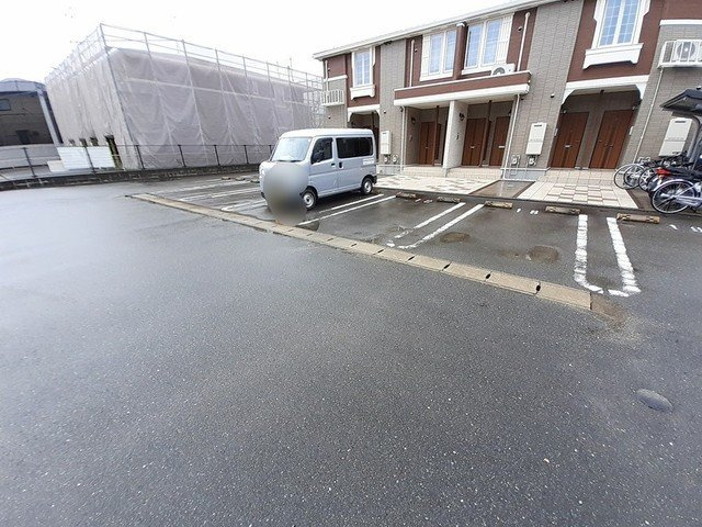メゾン　ド　ソレイユⅡの駐車場|駐車場です