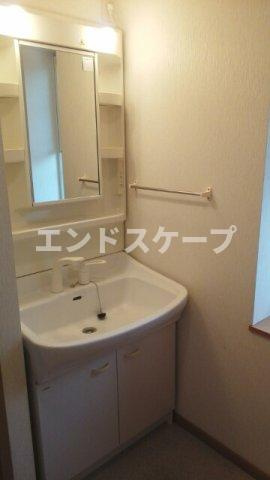 パインフィールドＡの洗面所|高崎、前橋のお部屋探しはエンドスケープまで！お客様の理想お聞かせ下さい♪