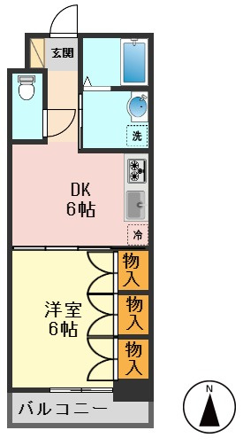 グレイスコートの間取り