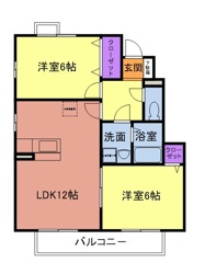 アベニュー弐番館の間取り