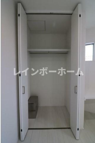 特典：仲介手数料が無料です!!の収納|※別部屋参考写真。