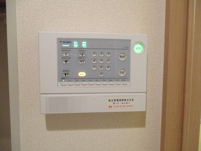 レジデンス柱のセキュリティ