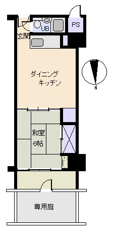 熱海パークマンションの間取り