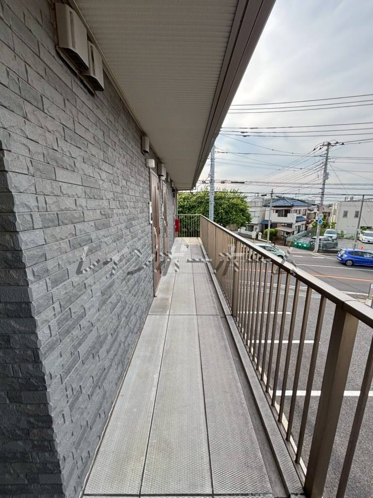 特典：仲介手数料が無料です!!のバルコニー