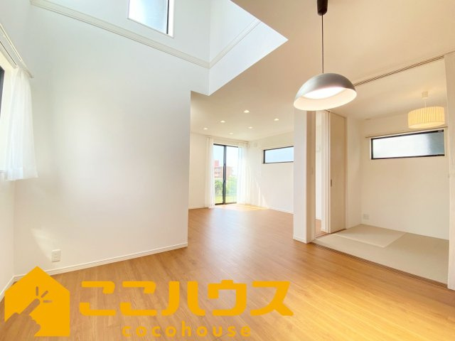 中頭郡読谷村渡慶次2期　一戸建て　3号棟の居間・リビング|LDK19.0帖