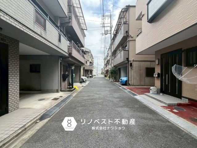 東大阪市東鴻池町4丁目の前面道路含む現地写真|【リノベスト不動産】土日祝も営業中！HPより来店予約も可能です◎
