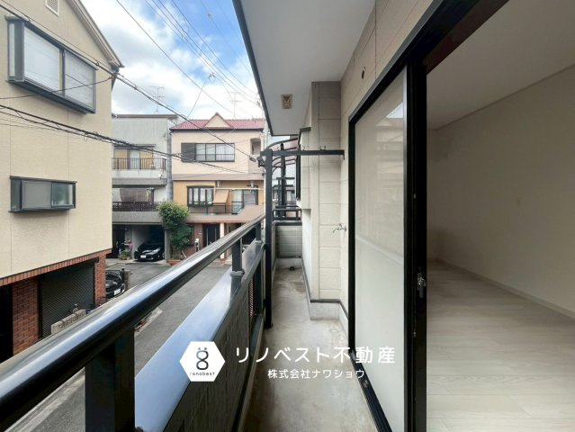 東大阪市東鴻池町4丁目のバルコニー|【リノベスト不動産】東大阪市・生野区・東成区での物件探しは弊社にお任せください！
