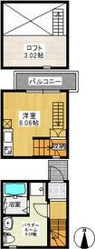 アースクエイク寺崎の間取り