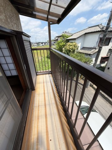 【バルコニー】 | 南中島町Ａ邸 | ２階和室北東側バルコニー