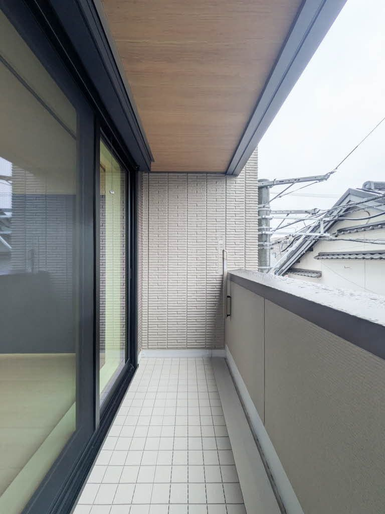 シャーメゾン　京町のバルコニー