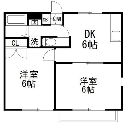 昭島市田中町１丁目のアパート